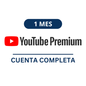 YouTube Premium + YouTubeMusic (1 MES)