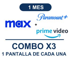 COMBO X3 (Max+Prime+Paramout)